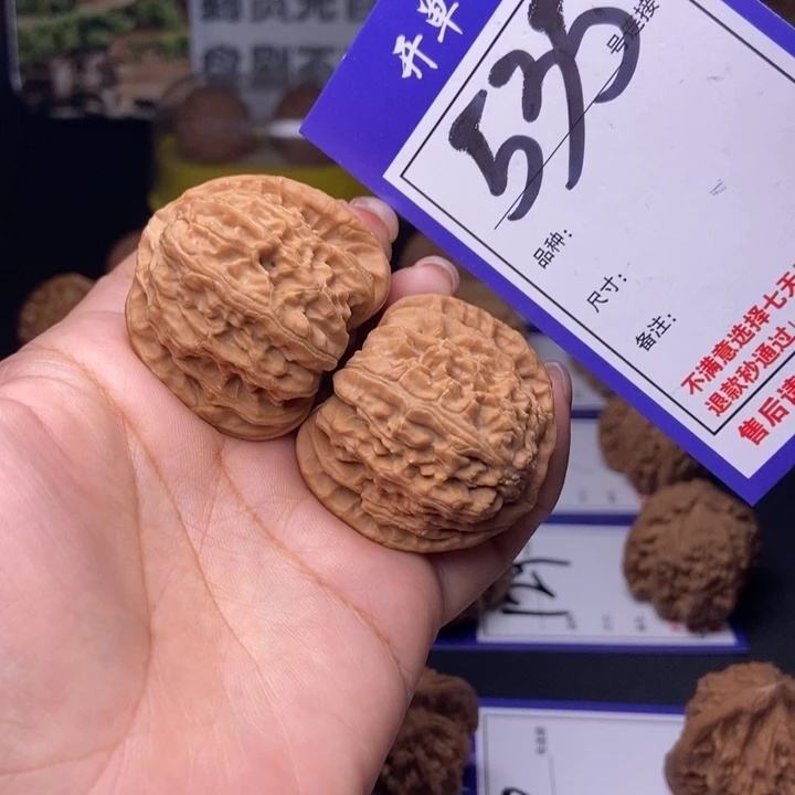吊坠文玩核桃535号链接白狮子3.9尺全品
