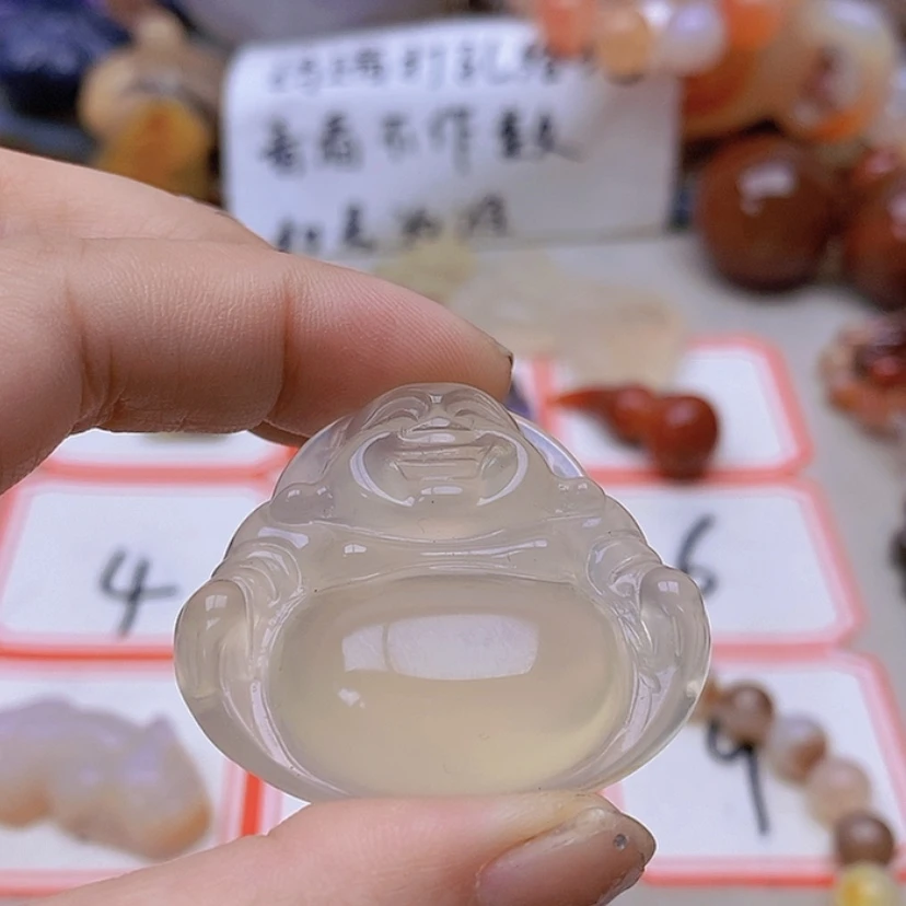 【闪购商品】未镶嵌玛瑙/玉髓珠宝半成品茉*