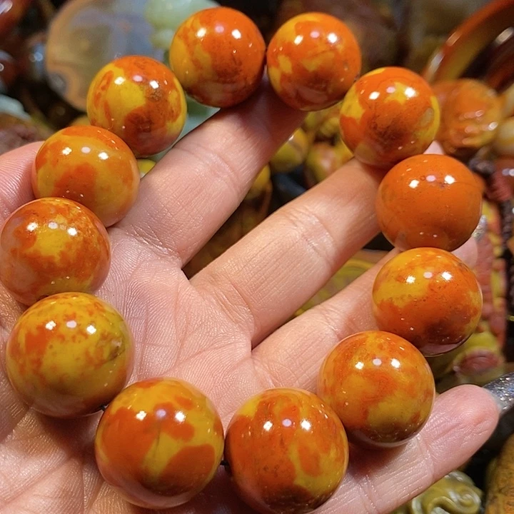 玛瑙/玉髓手镯未镶嵌你*哥