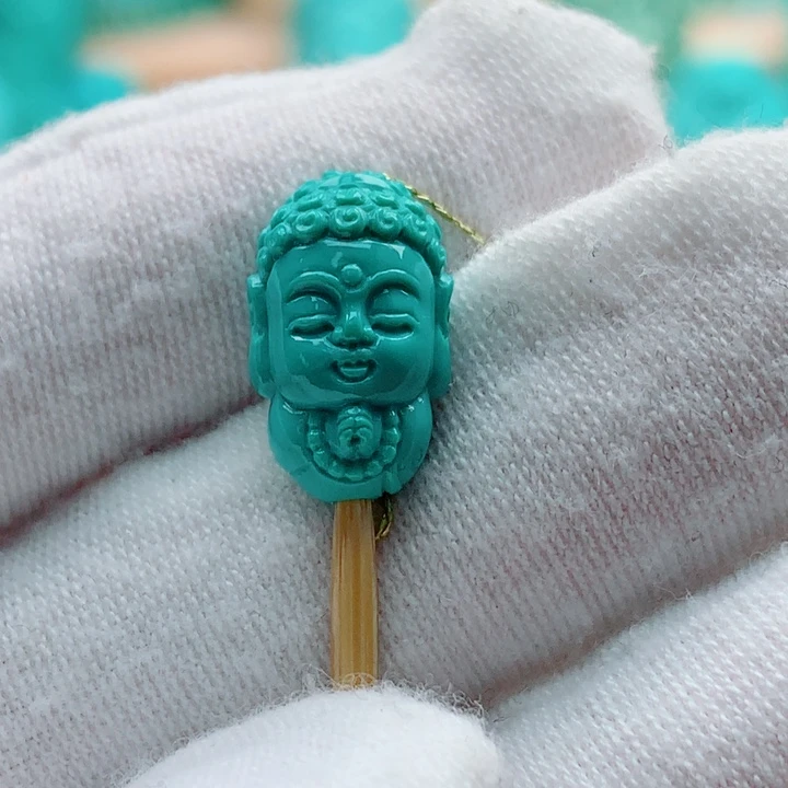 绿松石未镶嵌配饰