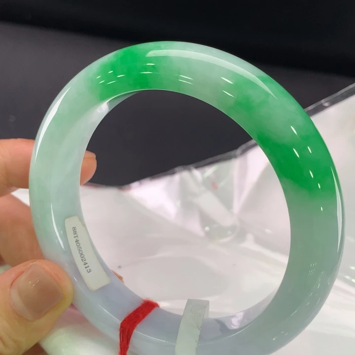 翡翠手镯未镶嵌正圈59-60