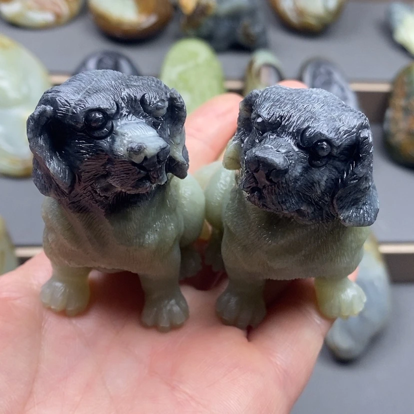 【闪购商品】未镶嵌和田玉摆件老*定制