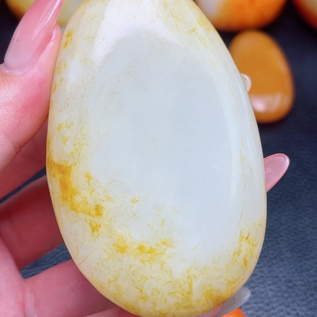 和田玉未镶嵌挂件人****1