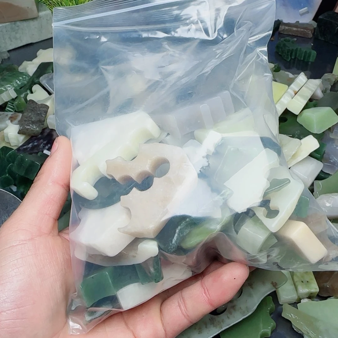 和田玉珠宝半成品未镶嵌