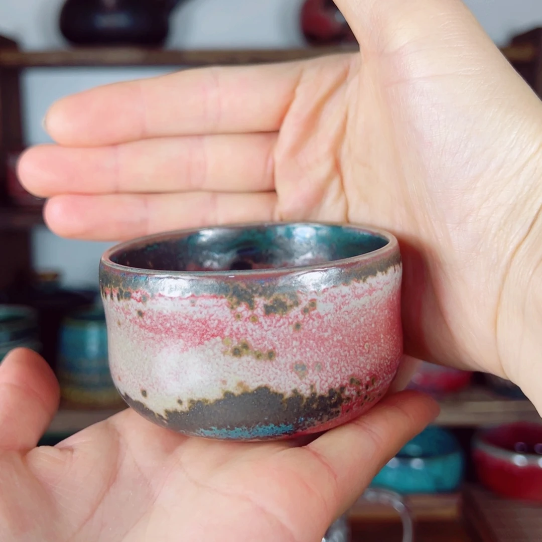 摆件神后原产地原矿精品钧瓷茶器
