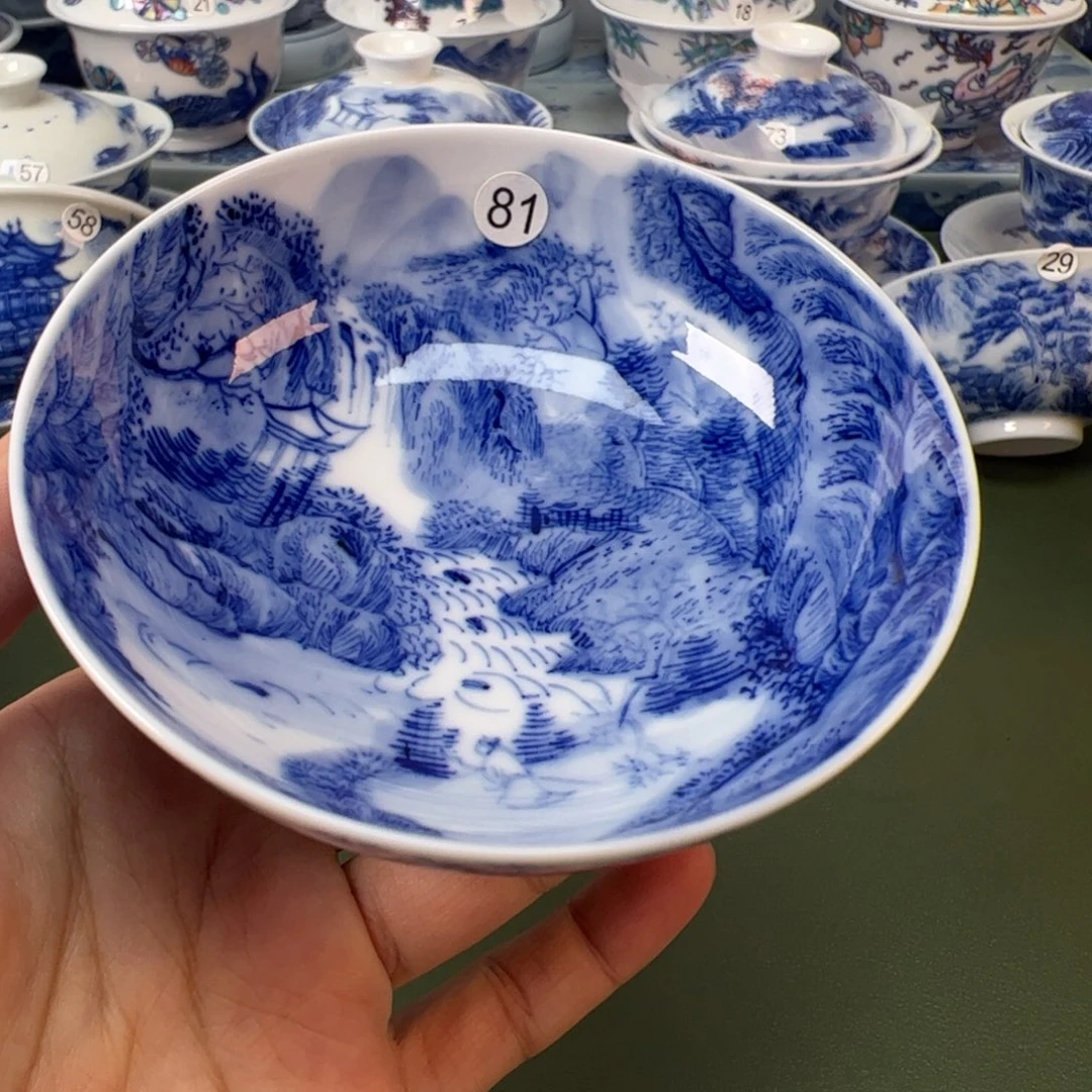 木木景德镇纯手工纯手绘茶具81