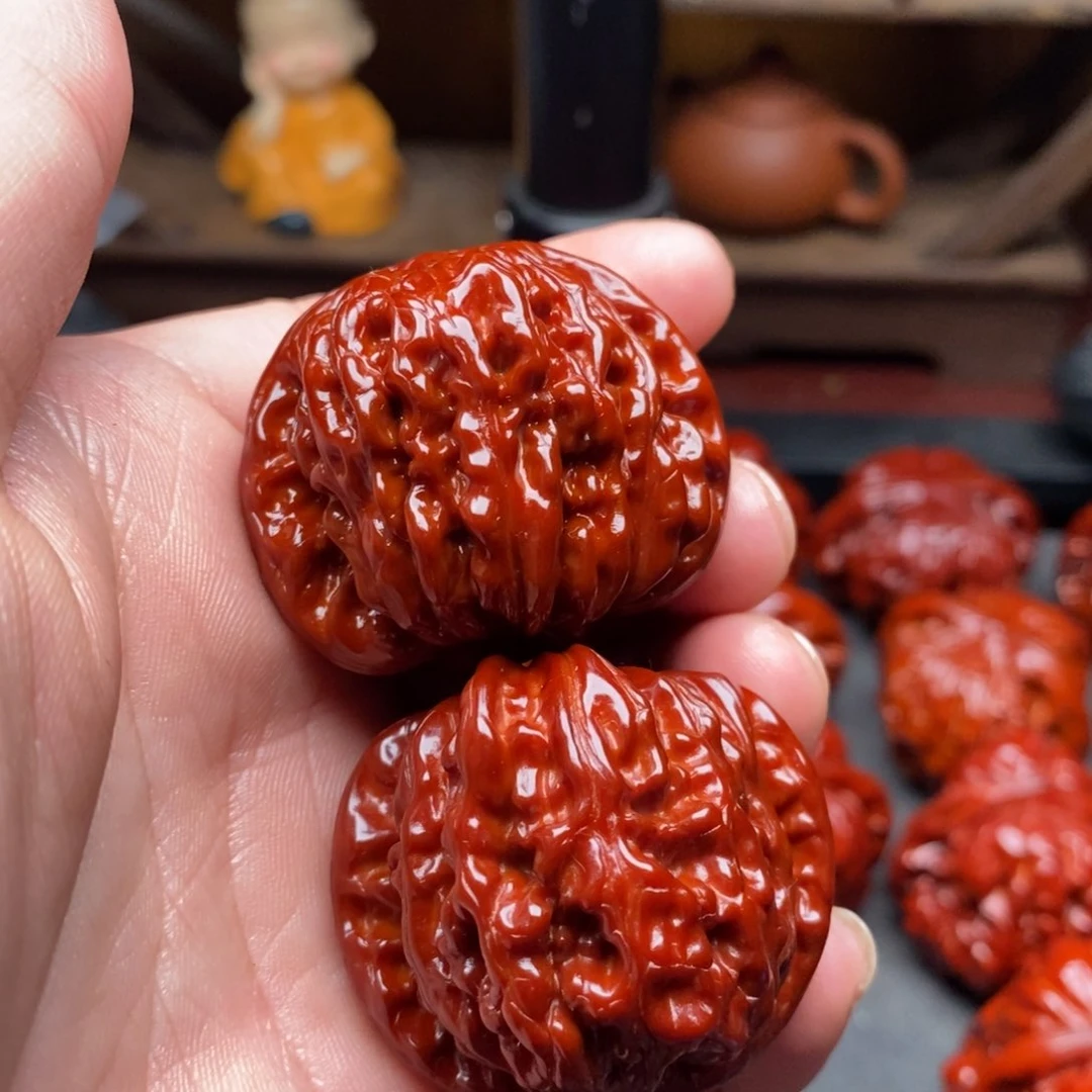 吊坠文玩核桃赵*39四座楼