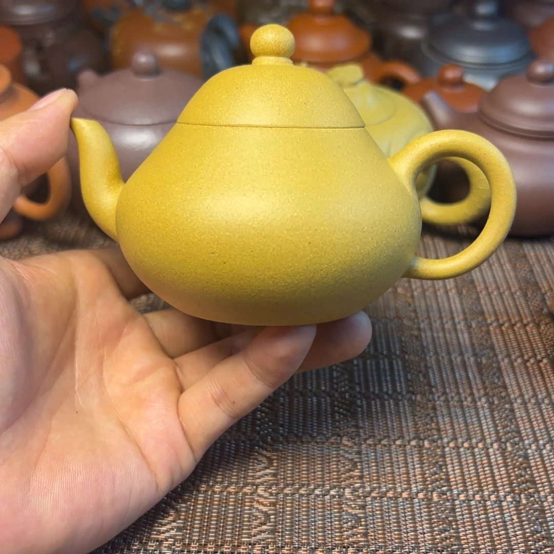 紫砂茶壶宜兴原矿紫砂壶190毫升容量