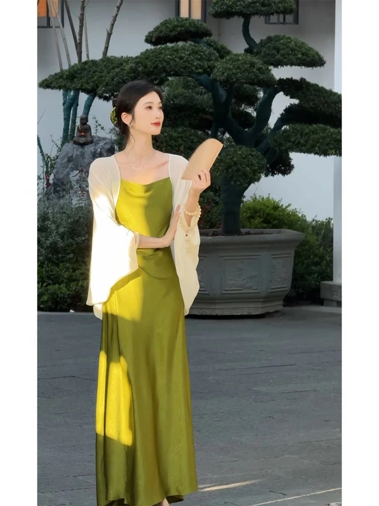 春夏时尚新款连衣裙女高级感气质长裙L52LQ202