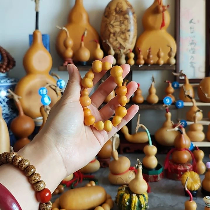 放漏草里金葫芦文玩不退不换