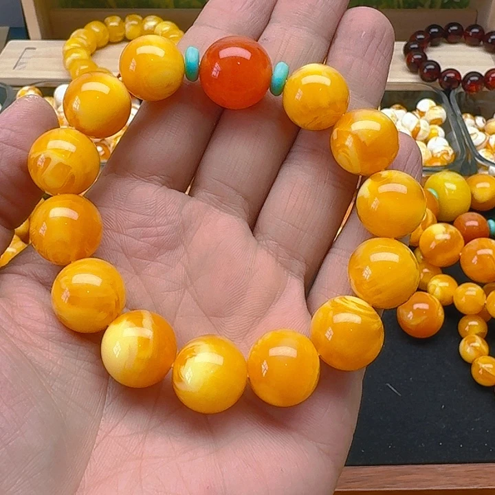 冰**逅精品老蜡搭配一串