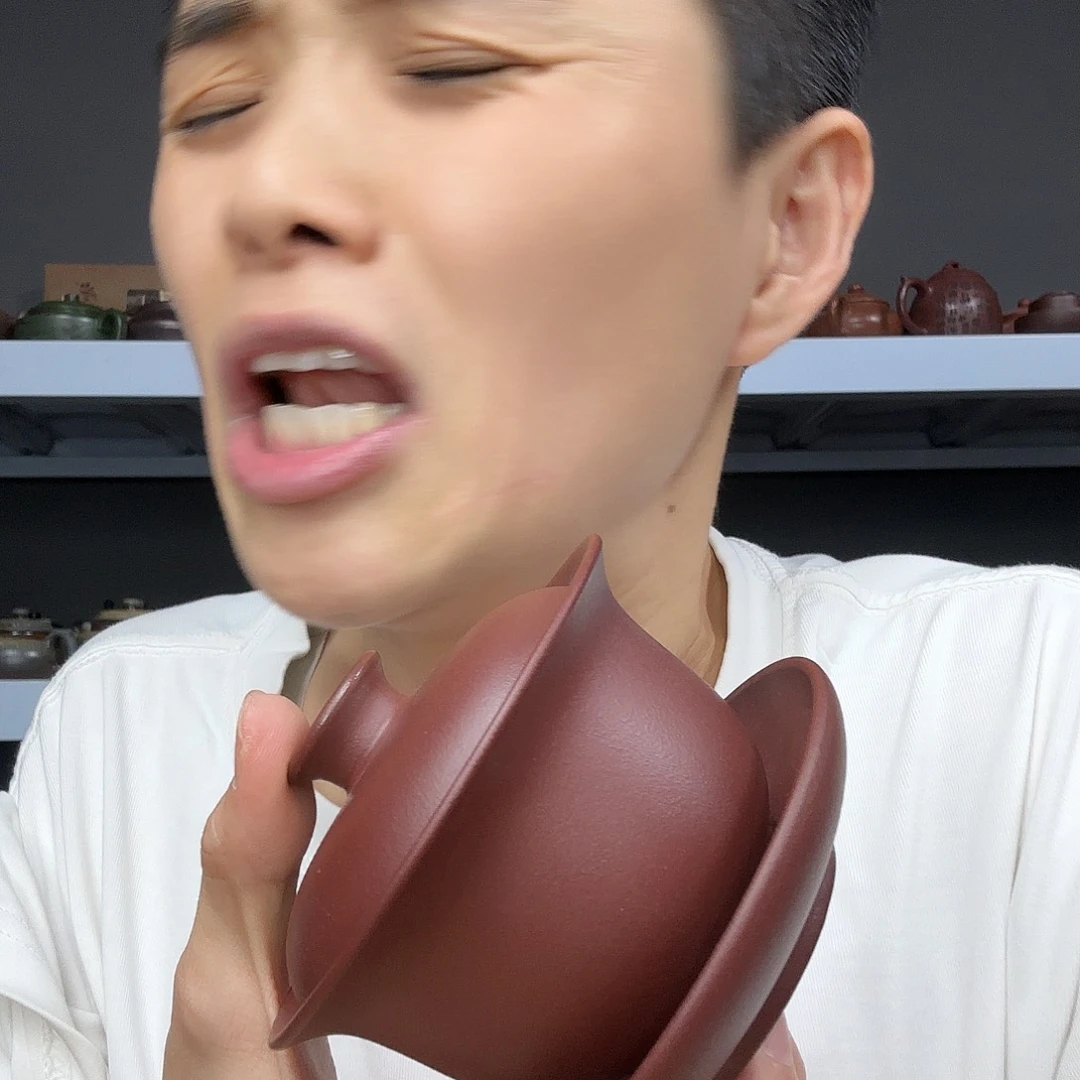 茶壶底槽青民间手艺人全手工制作