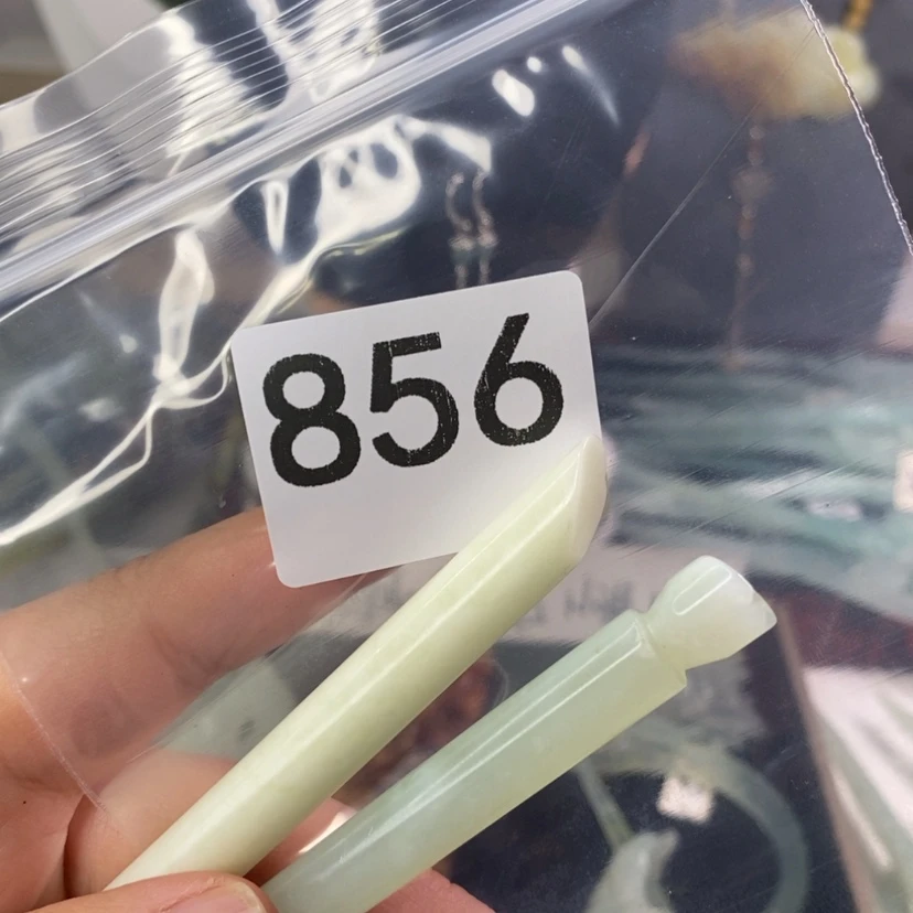 【闪购商品】岫玉发饰未镶嵌用****7