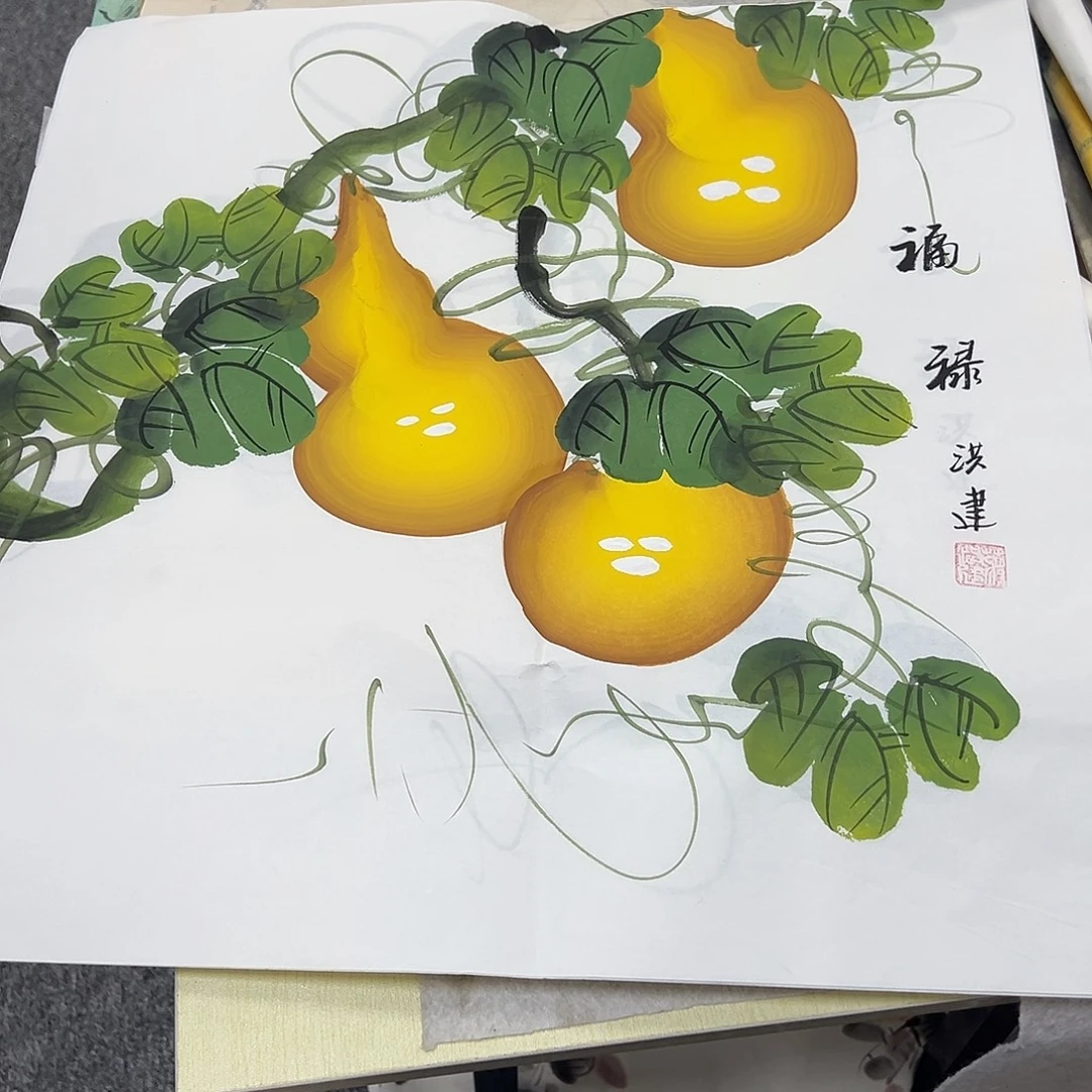 国画国画纯手绘作品