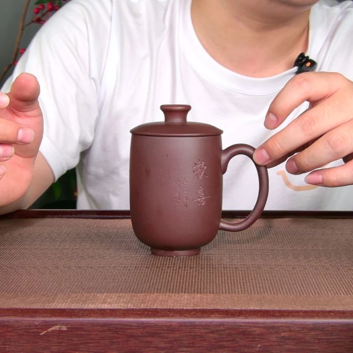 茶杯紫砂高货放漏