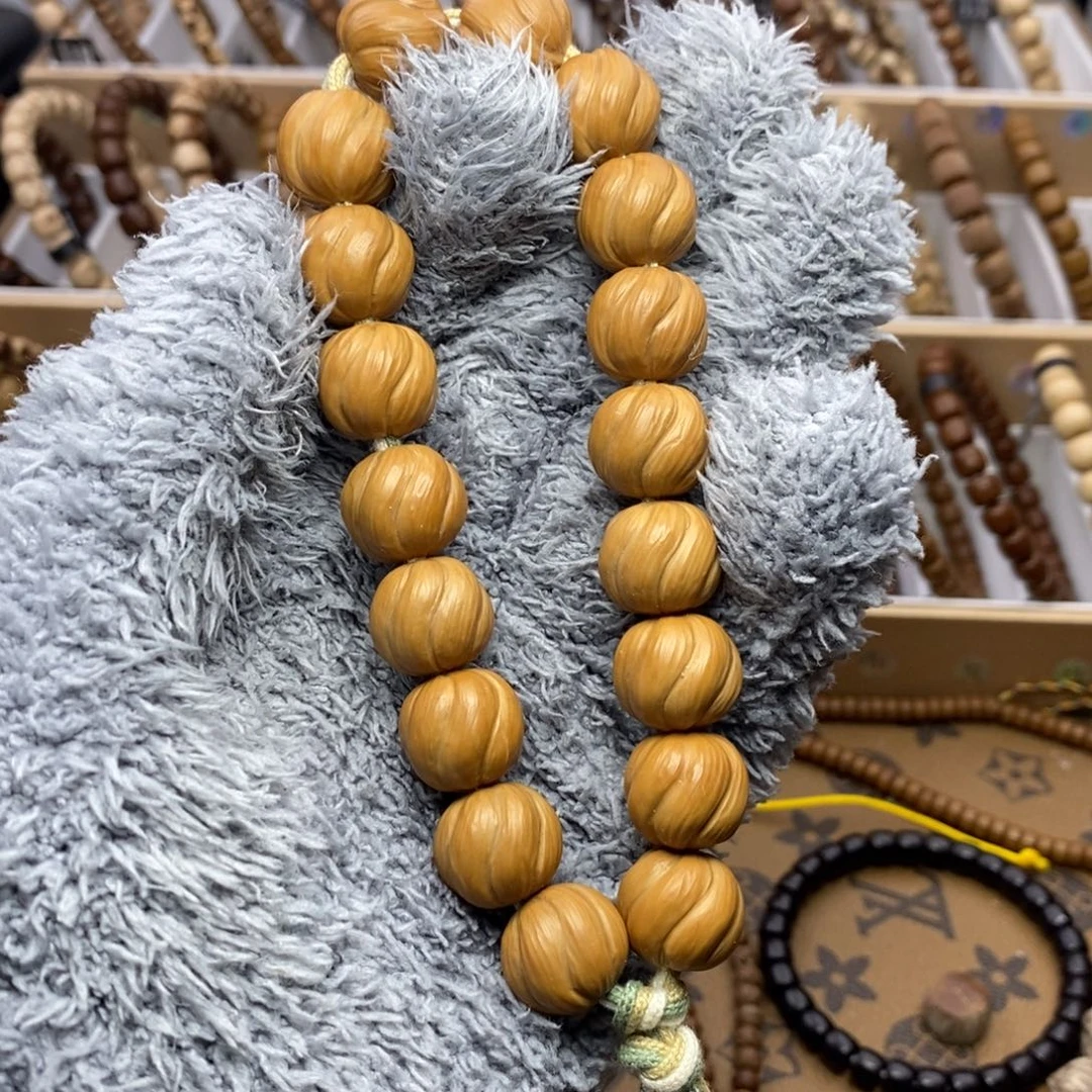 紫金鼠手串猴头雕刻龙岩卷卷苏15