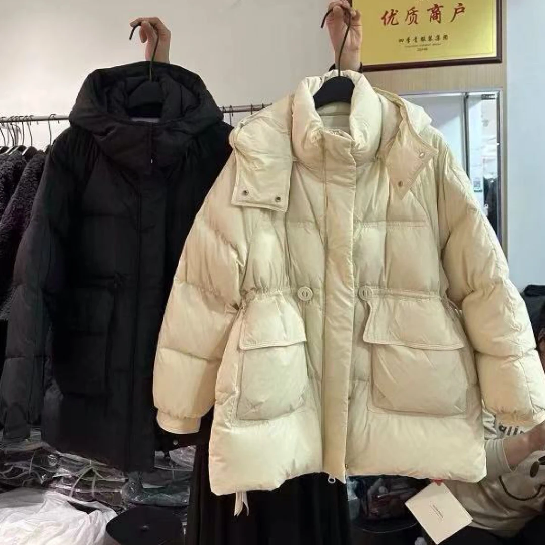 【ENXI】韩版新款中长款羽绒服外套251760