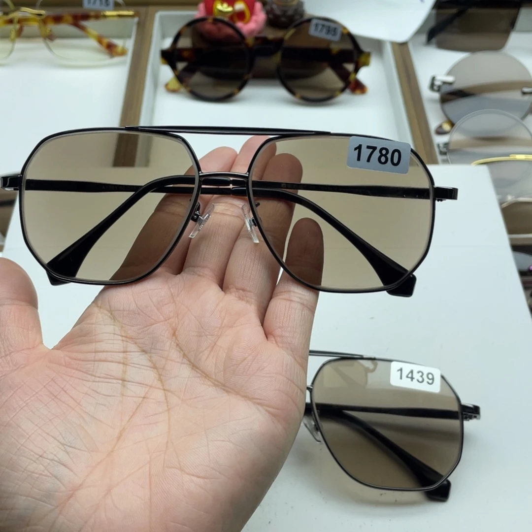 茶水晶全框眼镜 1780