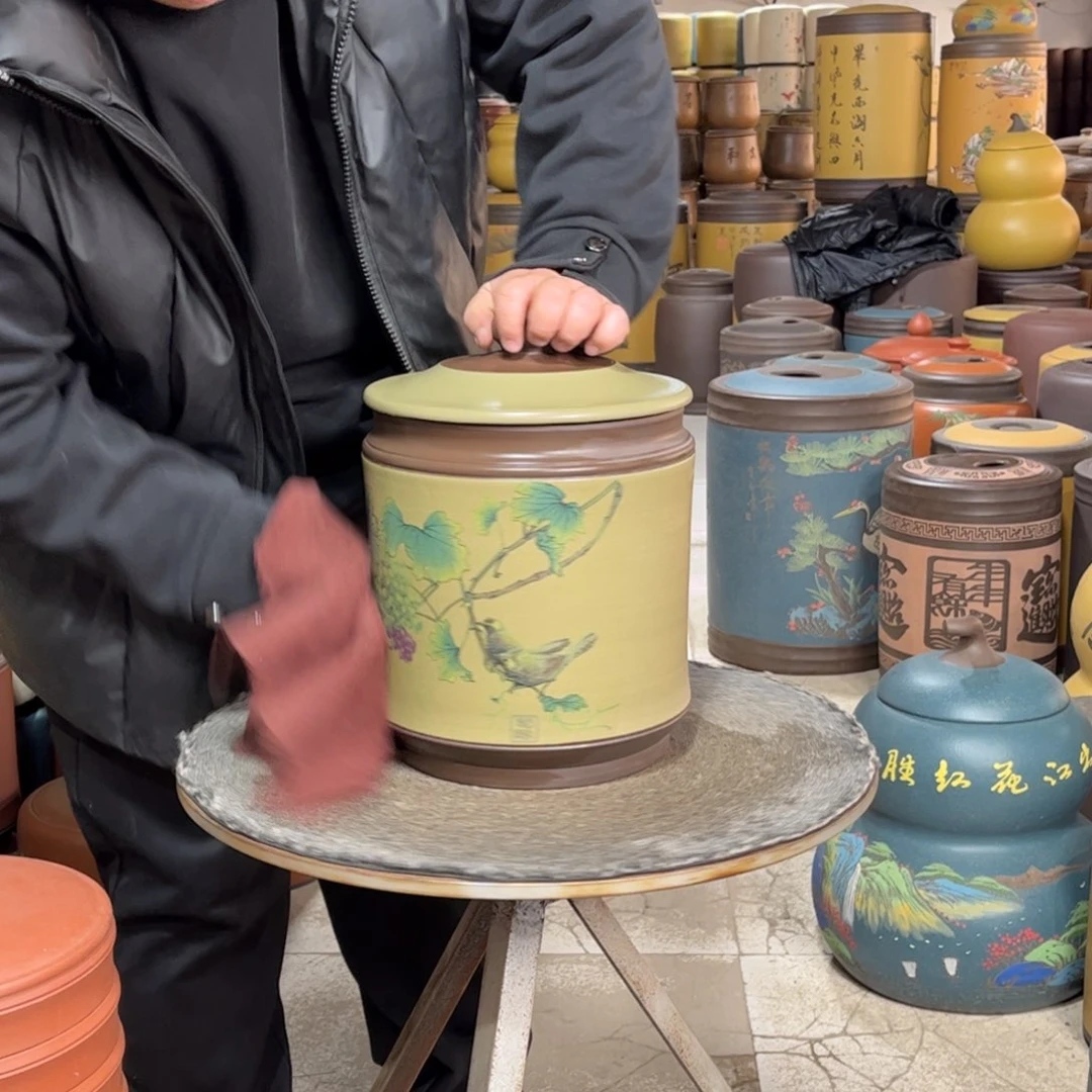 紫砂茶叶罐茶叶罐