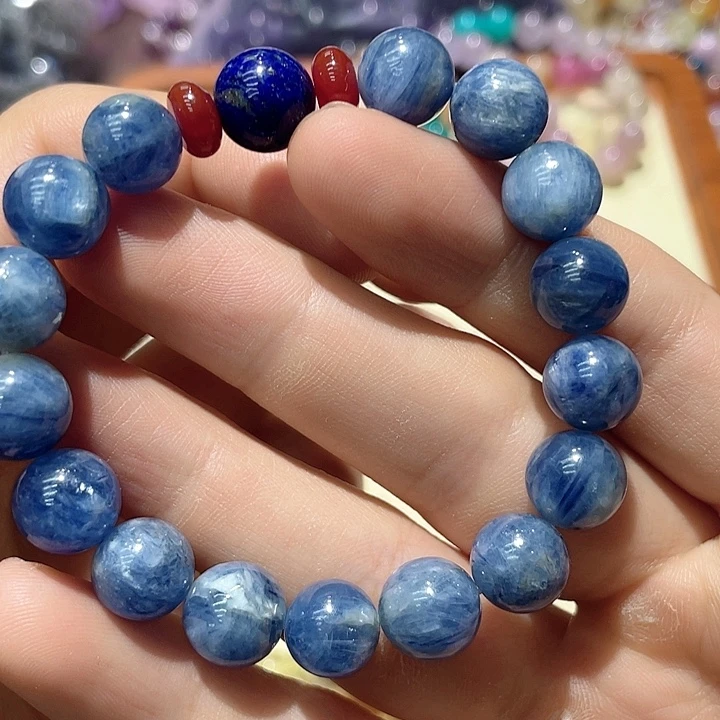 未镶嵌手链水晶蓝晶石