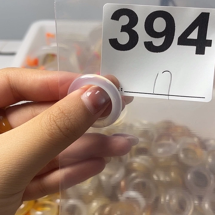 玛瑙/玉髓戒指合金394