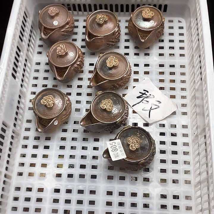 侯*飞手工粗陶、柴烧茶器