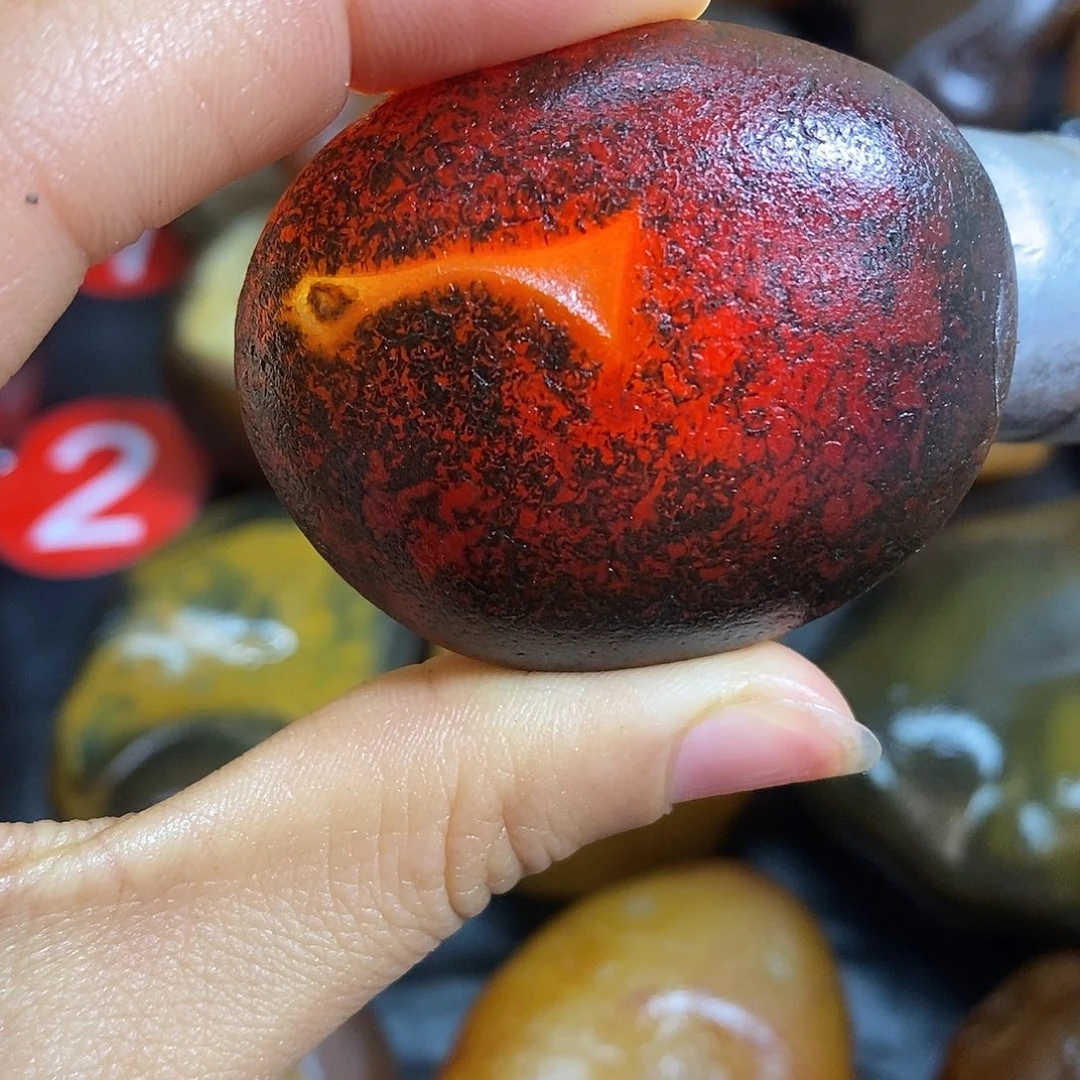 玛瑙/玉髓未镶嵌手把件