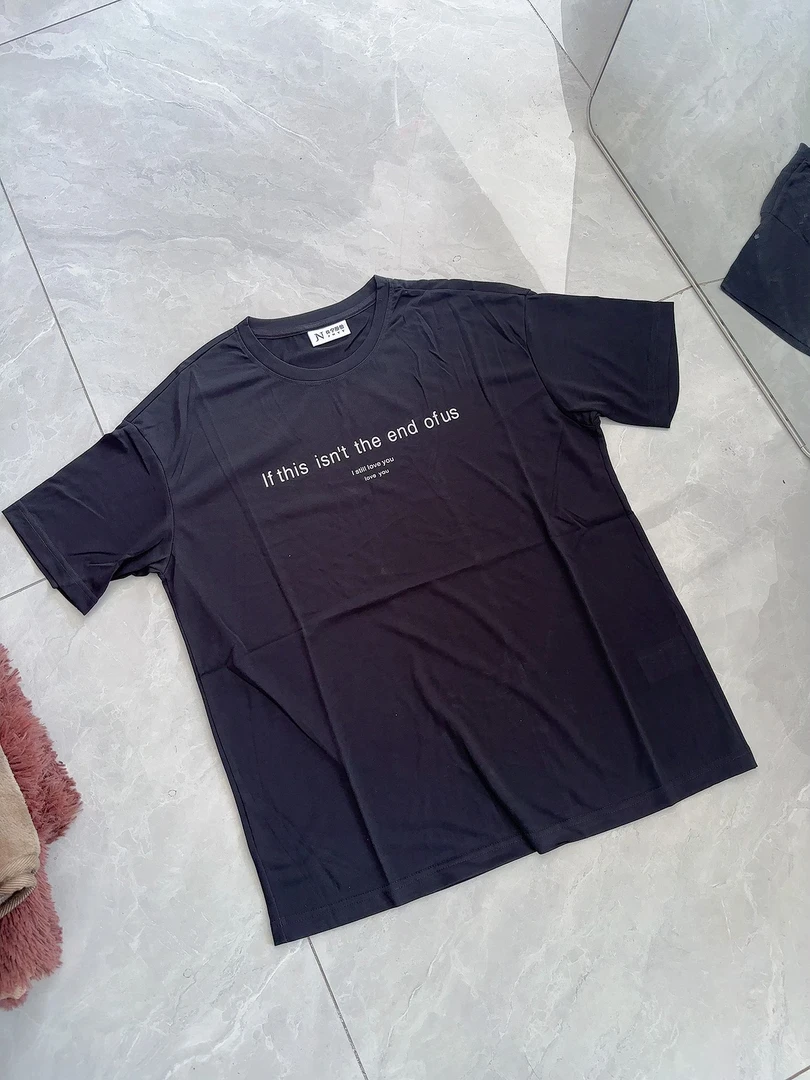 夏季新款圆领短袖T恤宽松半袖