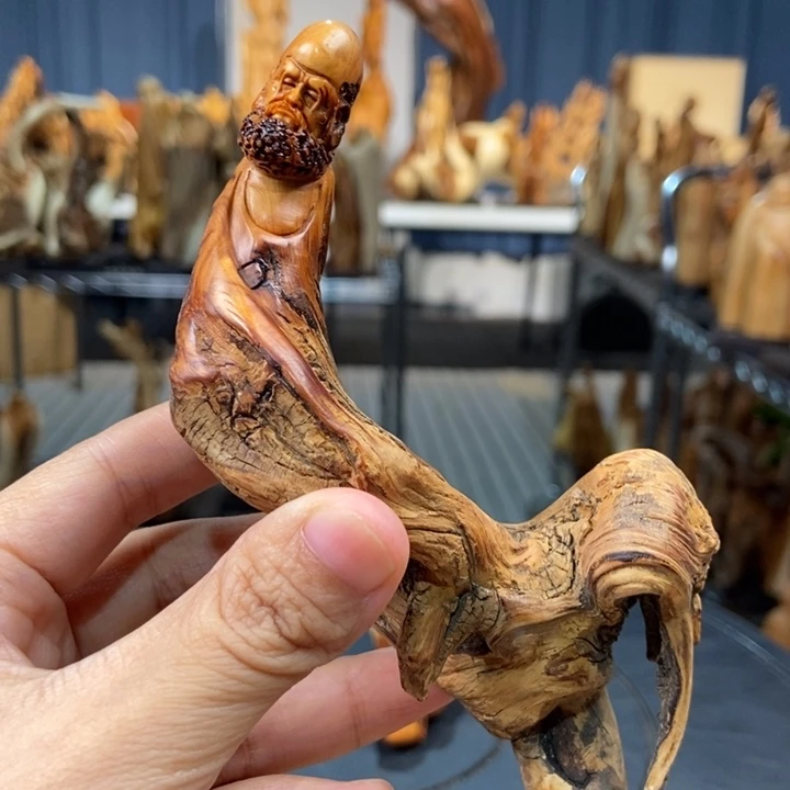 柏木（崖柏）手把件