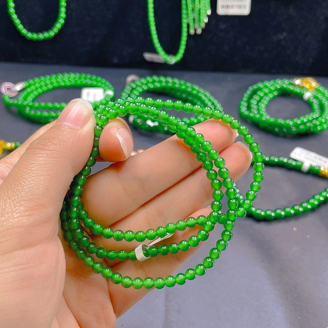 翡翠未镶嵌颈饰卡4