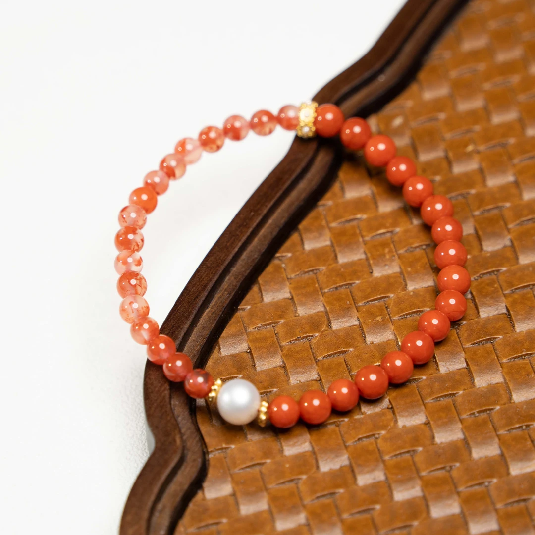 5mmT春日蔷薇南红手串/980112002099