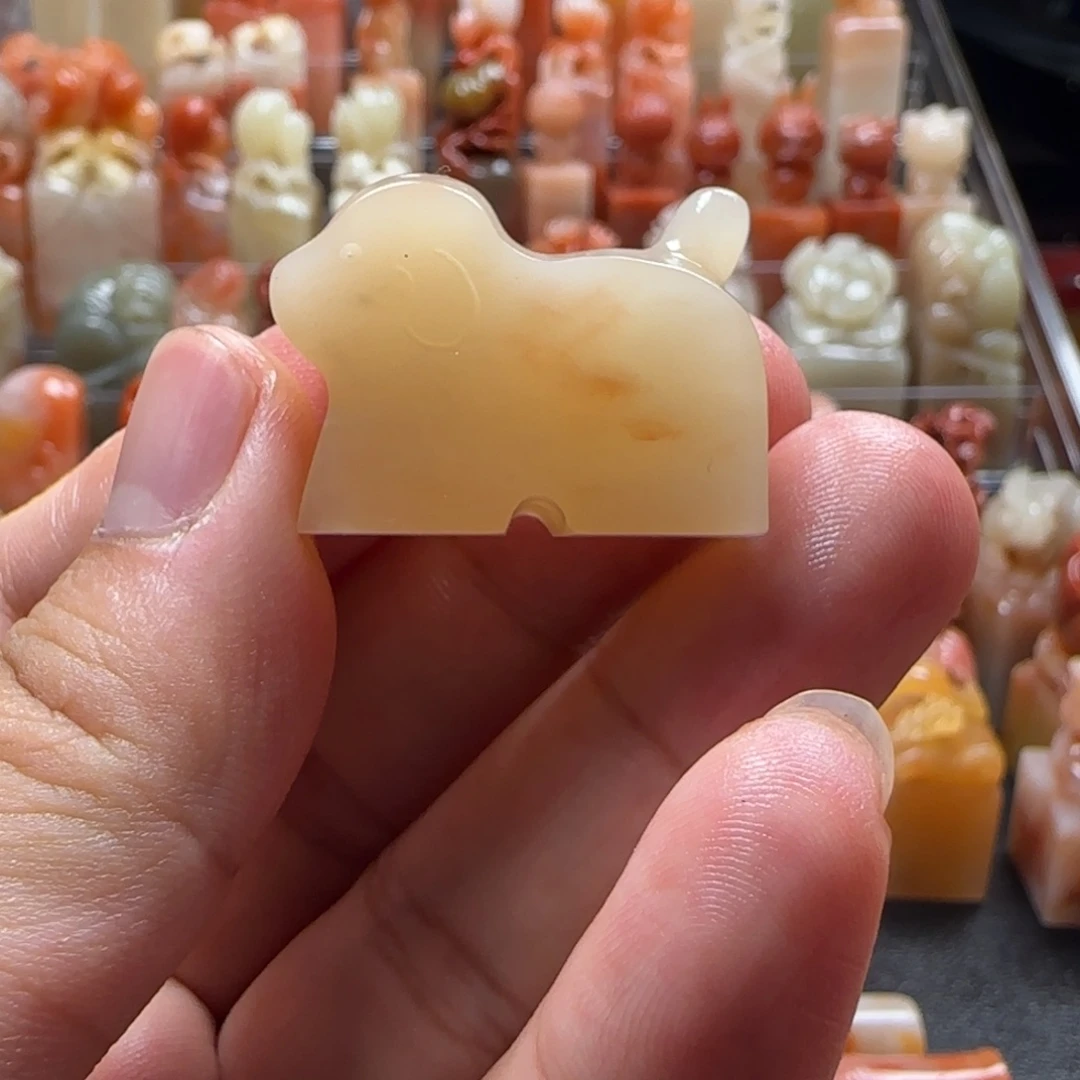 老挝石狗狗连珠