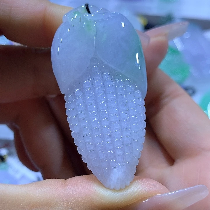 翡翠未镶嵌颈饰天然翡翠A货吊坠