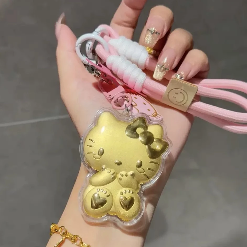 【欢哥专属】新品爆品Kitty猫猫钥匙扣包包扣含金工艺品