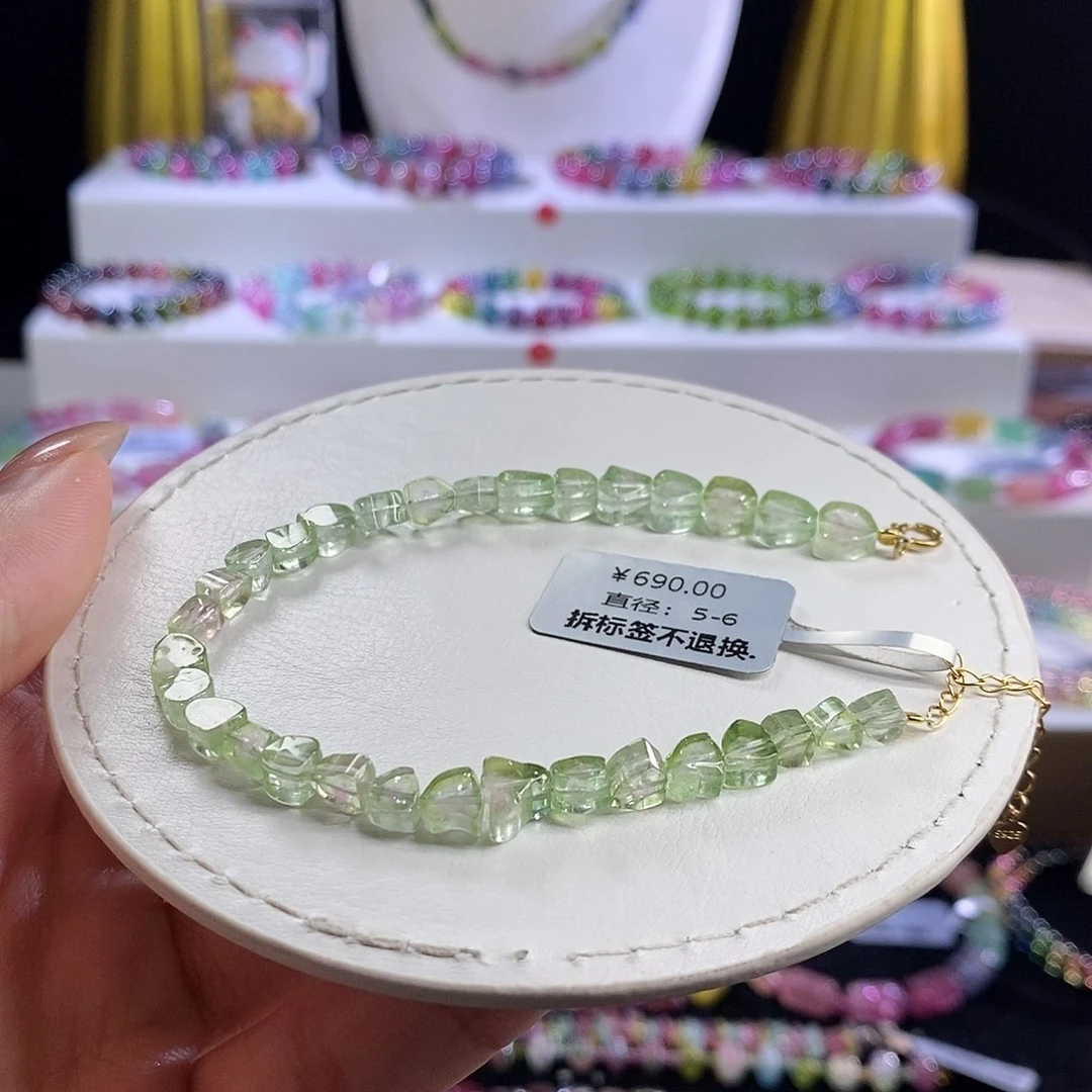 未镶嵌手链碧玺瓜片