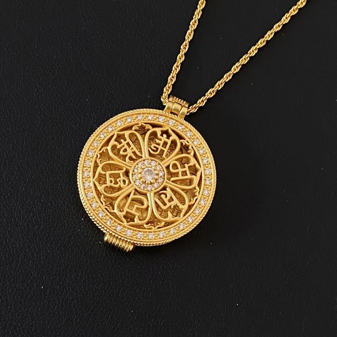 【南非定制】经典高级轻奢大气百搭吊坠  Wd11165