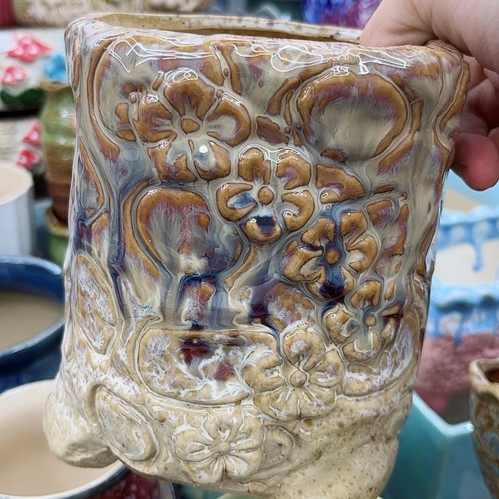 多肉绿植陶瓷花盆