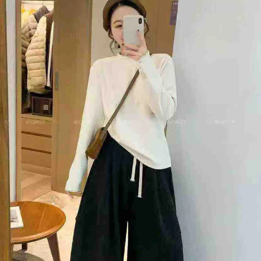 主播自留款双面德荣内搭上衣