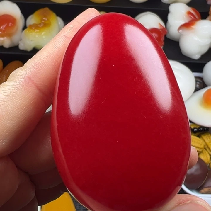 新疆戈壁五彩石金丝