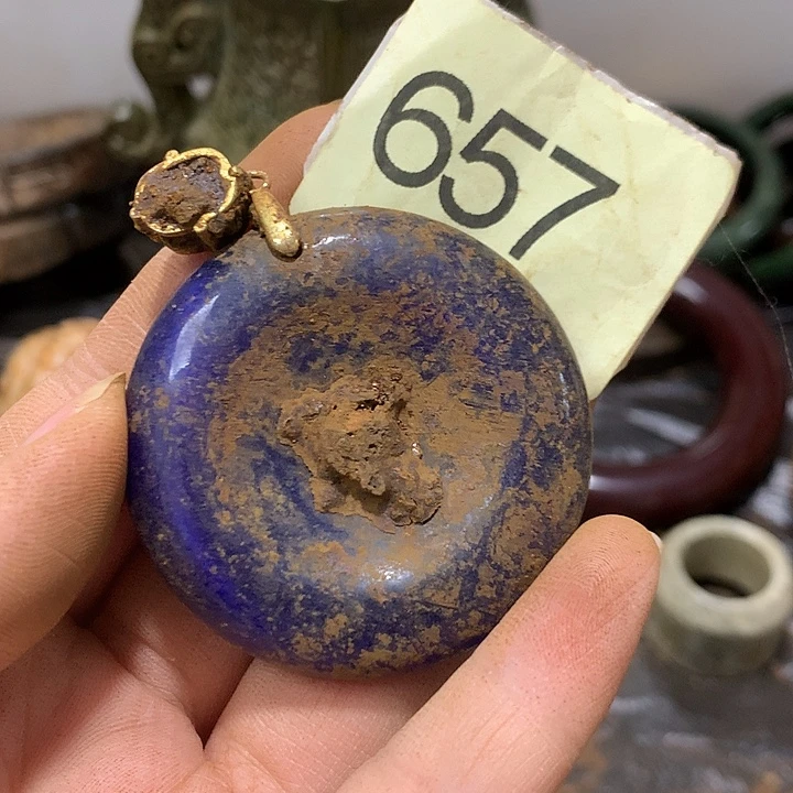 渔***张和田玉未镶嵌颈饰