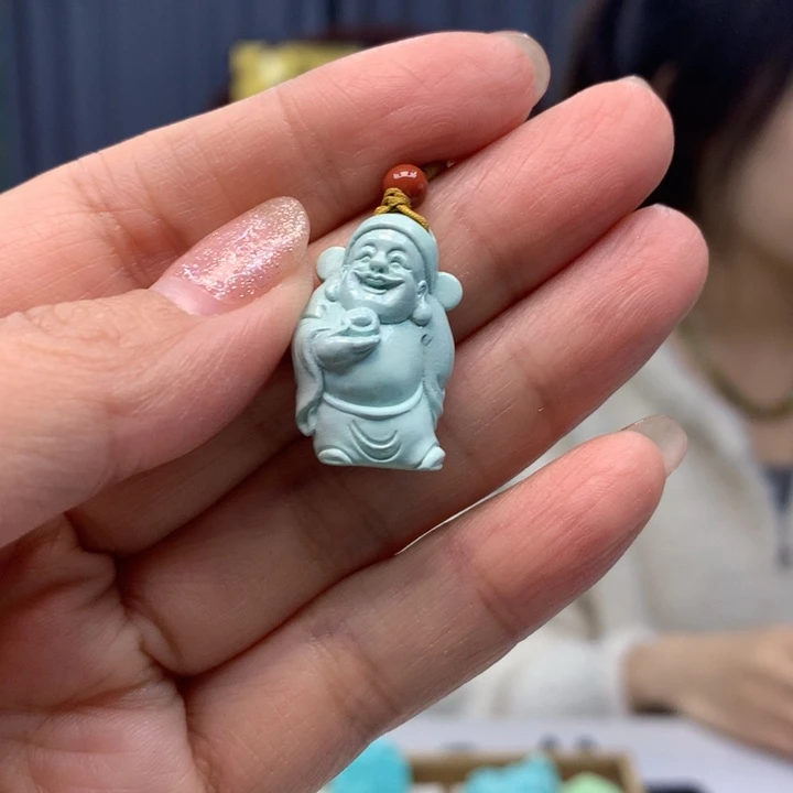 绿松石未镶嵌配饰