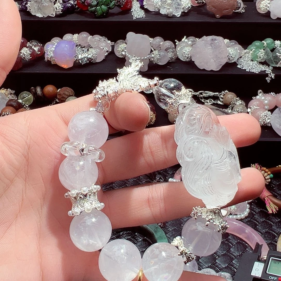 暮***光未镶嵌手链水晶水晶手链