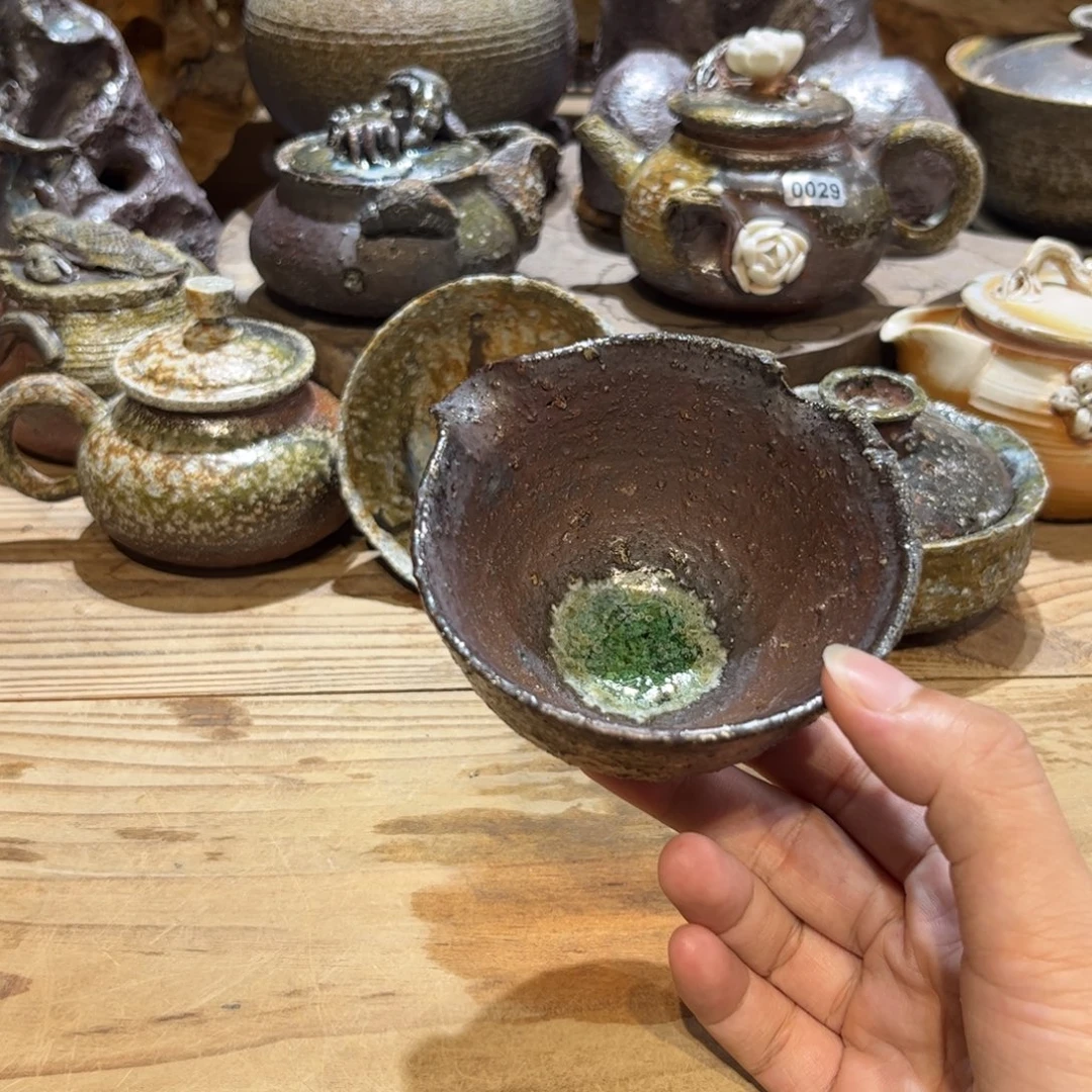 柴烧手工茶具福利