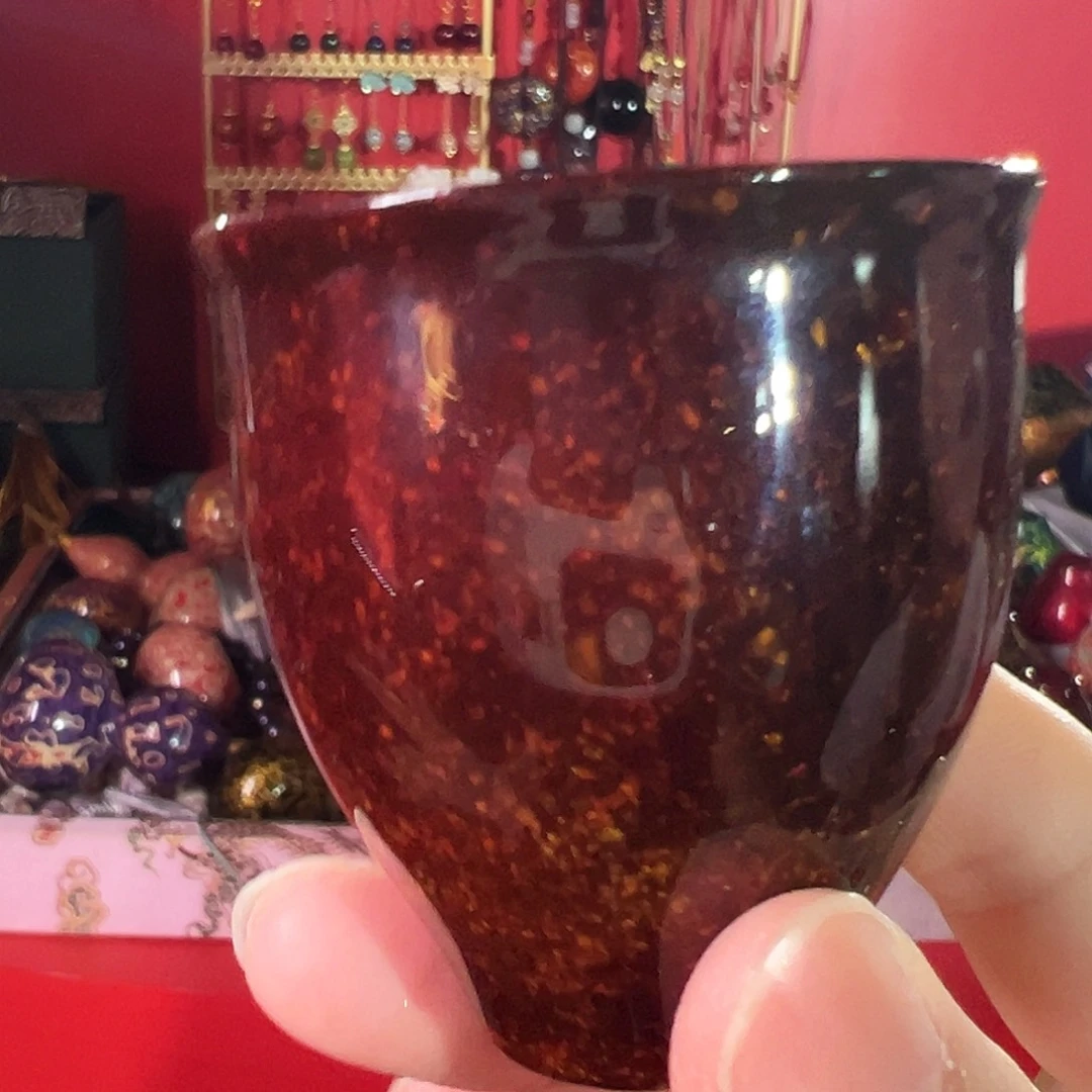 洒金客杯非遗大漆