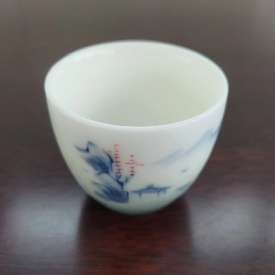 水墨山水风景葡萄杯(个人回血)