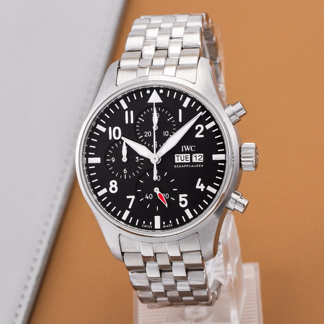 未使用 IWC/万国 未使用25年自动机械男单表表飞行员系列IW378002