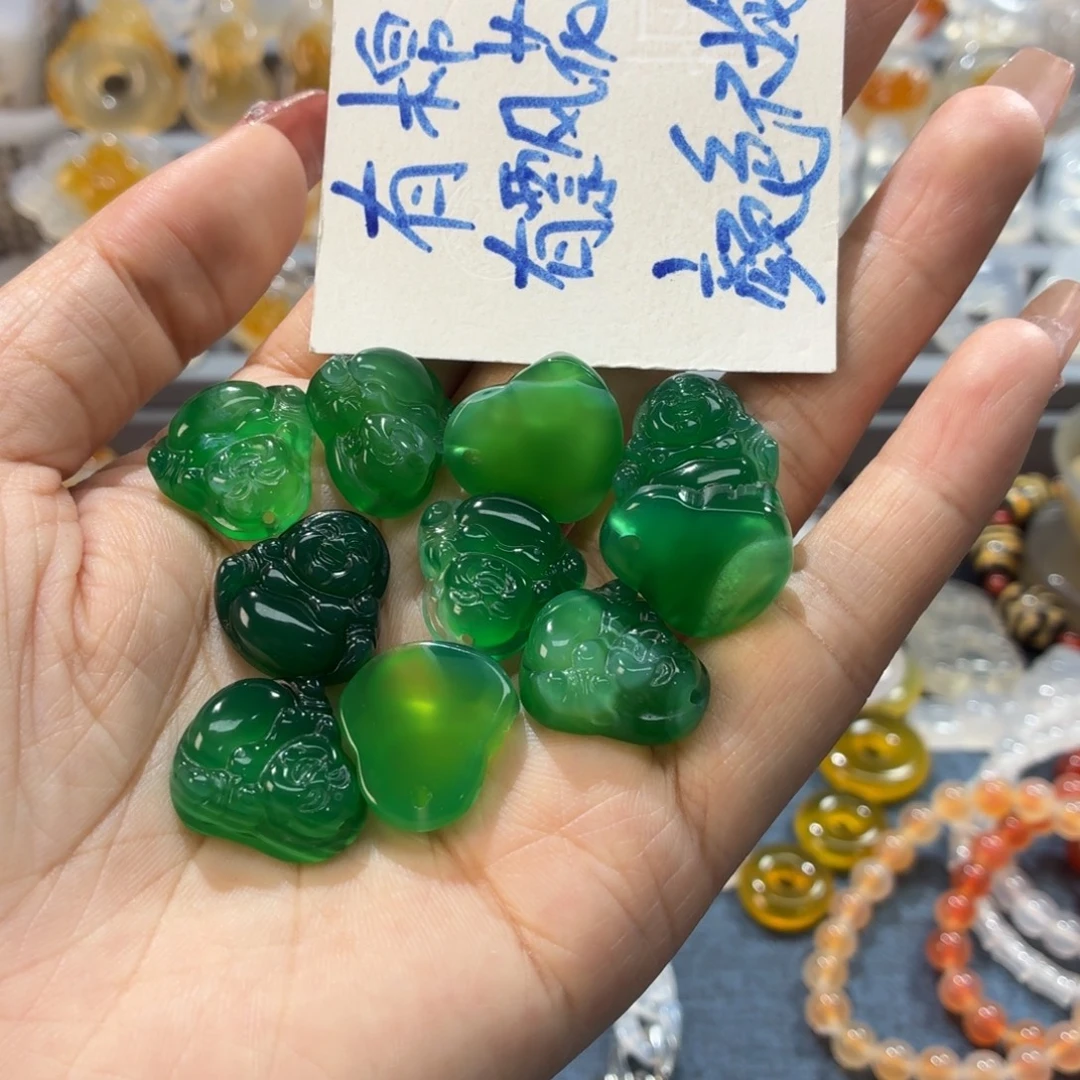 玛瑙/玉髓未镶嵌吊坠(不含链)