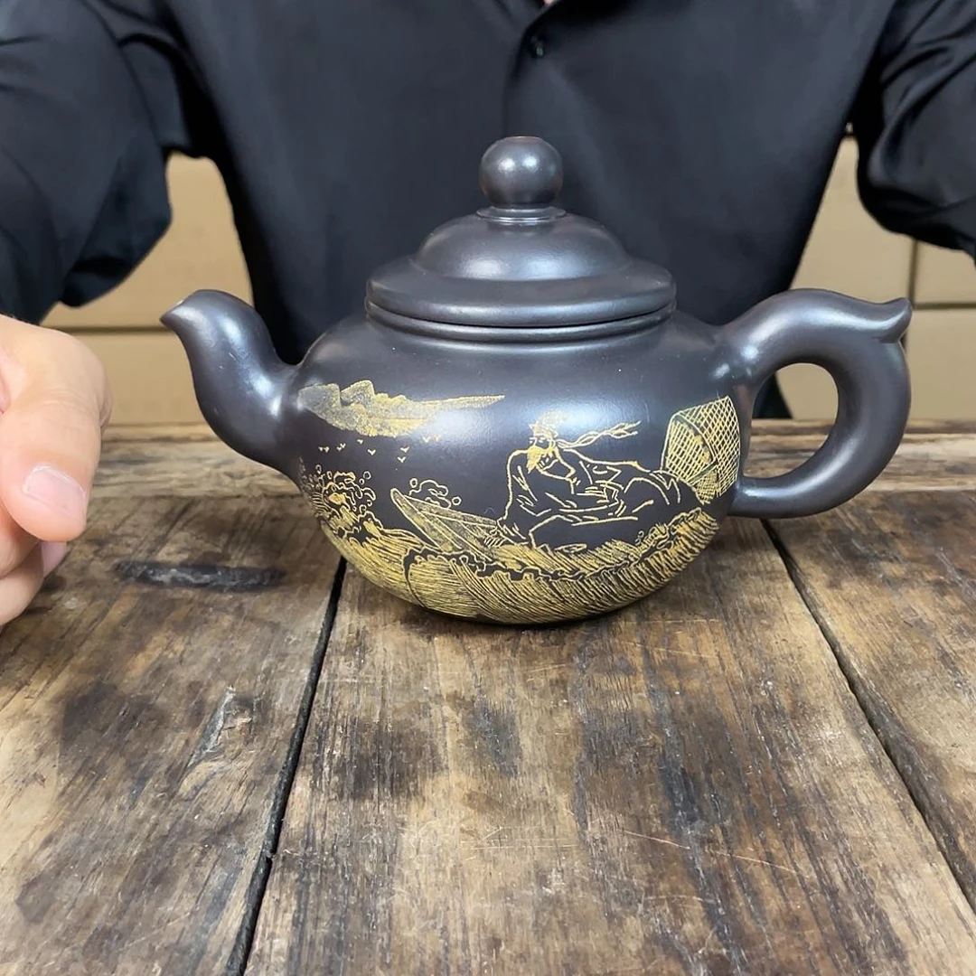 茶壶紫砂宜兴原矿手工紫砂壶