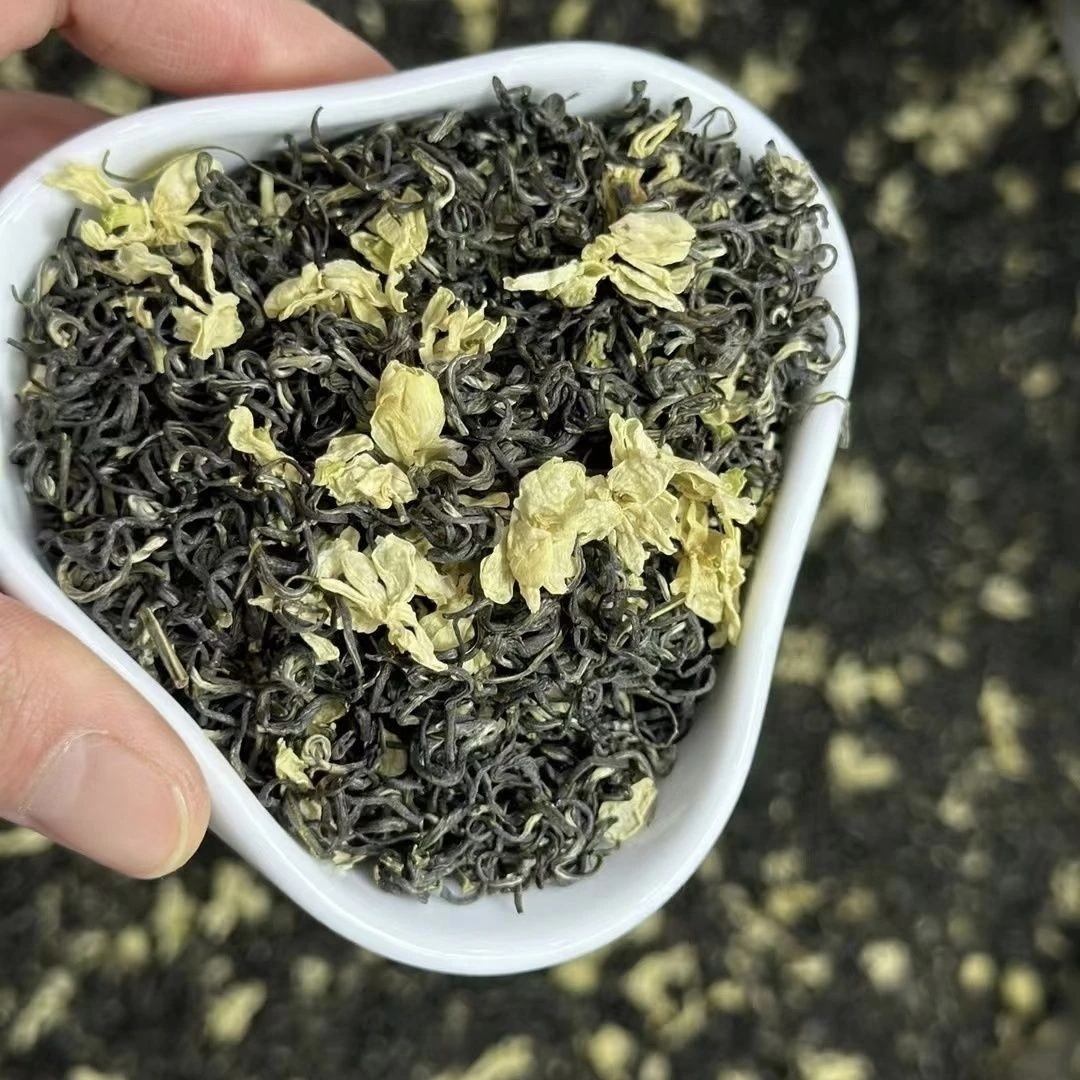 四川茉莉花茶飘雪特级2025新茶碧潭级飘雪浓香型特香嫩芽飘雪正品