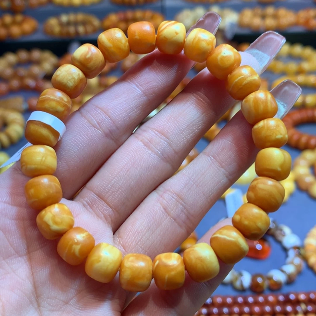 【闪购商品】未镶嵌琥珀手链蜜蜡
